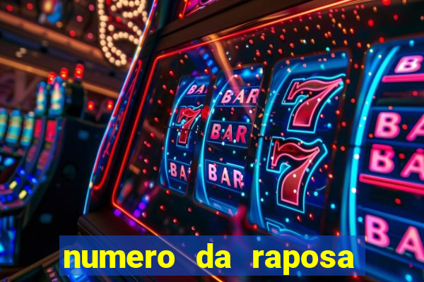 numero da raposa jogo do bicho